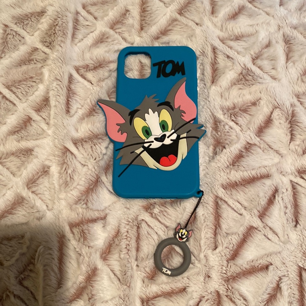 Blue tom iphone 11 pro max phone case